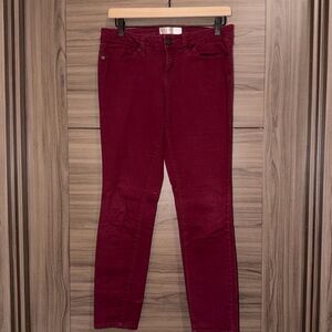No Boundaries Women's Red Jeans